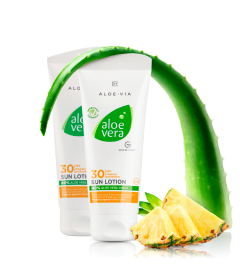 LR ALOE VIA Aloe Vera Солнцезащ. лосьон SPF30, набор 2 шт.