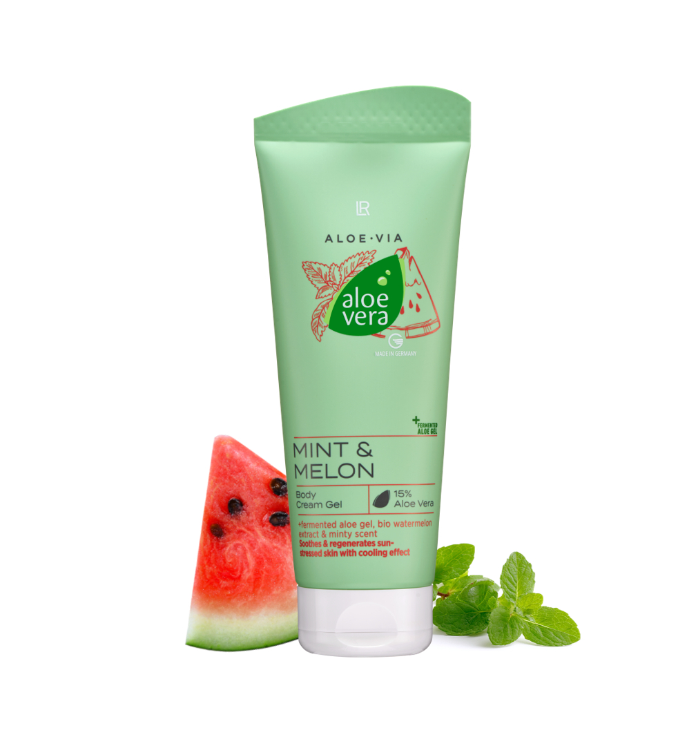 Aloe Vera Мята и арбуз Крем-гель для тела